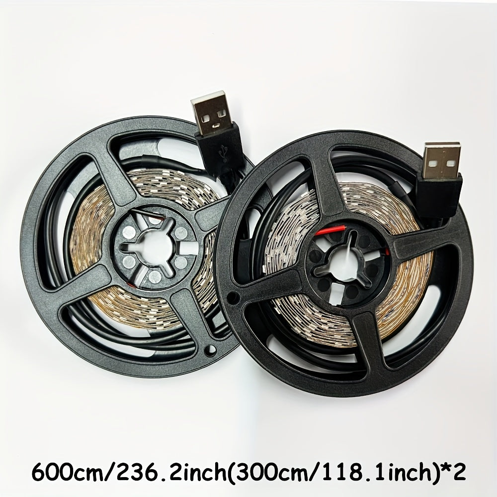 39.3-708.6英寸(1-18米) UV黑色条形灯，直流5V，USB插头，波长：385-400纳米，60个LED/米，非常适合照明画作、化妆品、染料、夜光派对、荧光海报、游戏室、自动售货机、展览厅