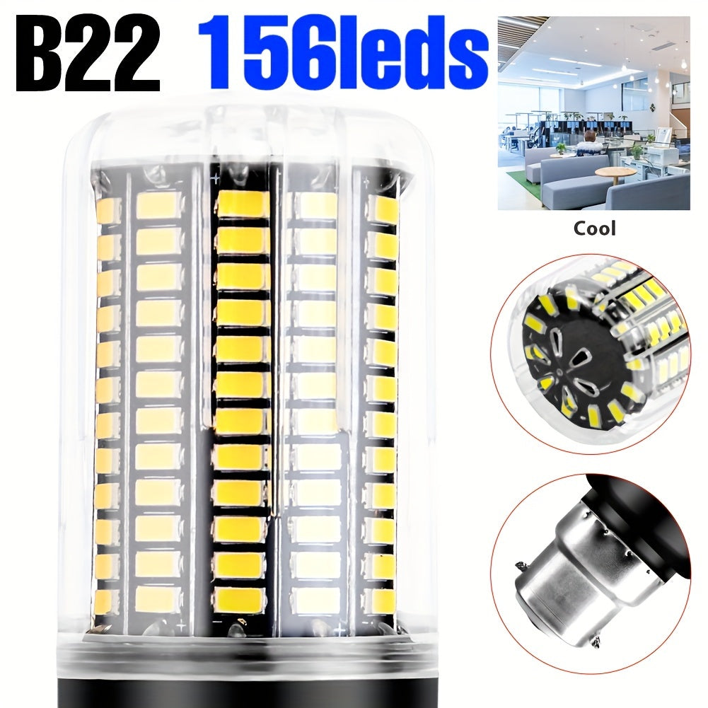 LED corn bulb E14 small screw base spotlight AC85-265V ceiling chandelier built-in bulb E27/E26 universal indoor bright eye-protection flicker-free candle light B22 home use 220V bedroom living room office study downlight 110V bathroom