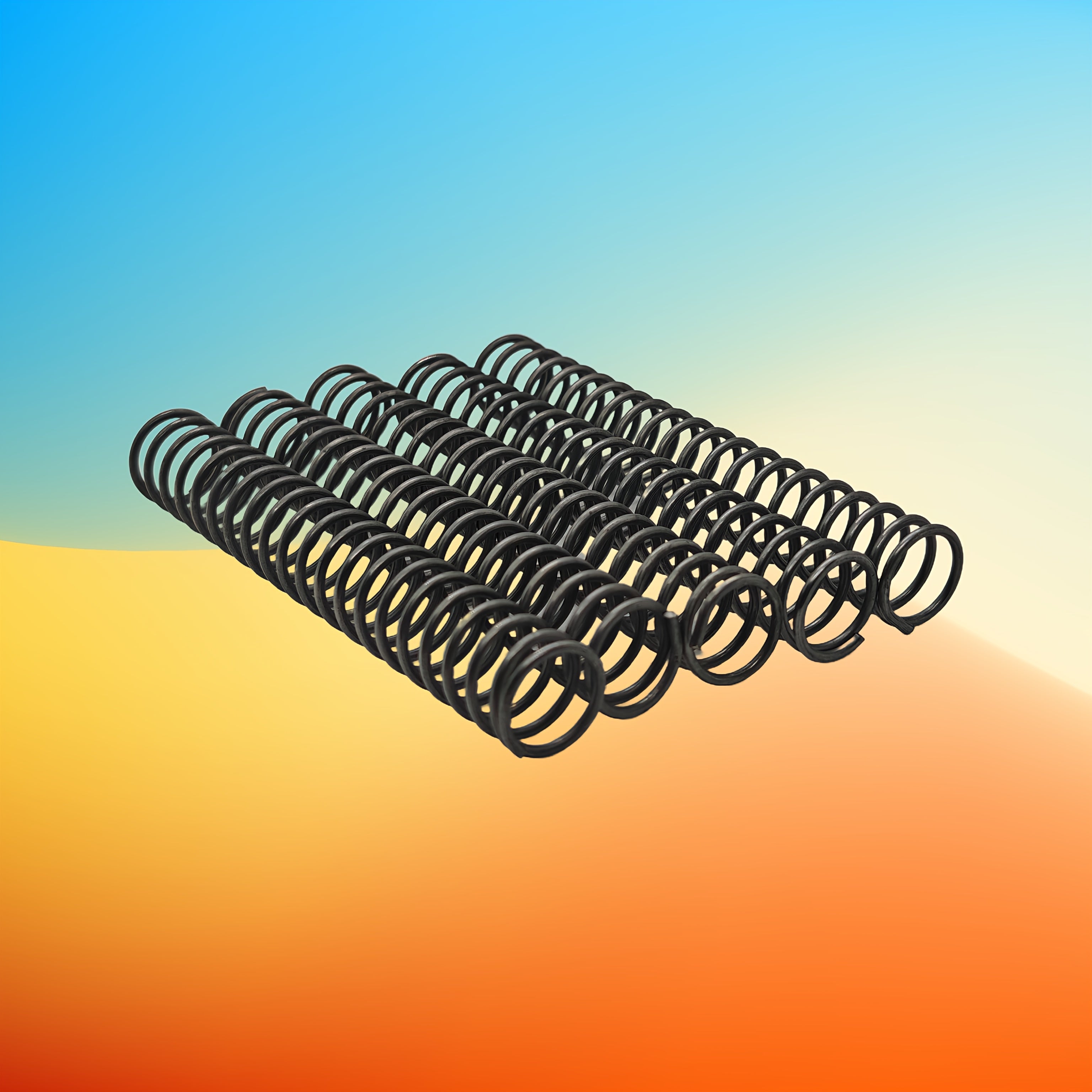5PCS, Rust-Proof Compression Springs – 1mm Wire Diameter, 23mm Outer Diameter, 100mm Length; Made of Spring Steel Material, Suitable for Household Daily Repairs, Automotive Repair, Industrial Use, Toy Machinery Installation
