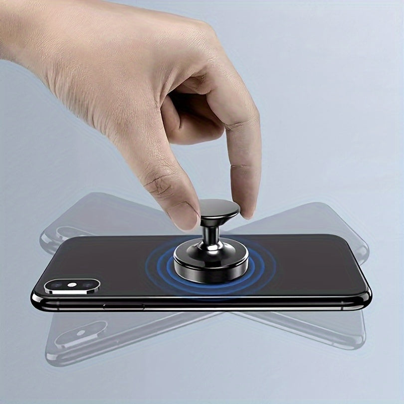 Universal Super Strong Magnetic Metal Car Phone Holder – Rotating Air Vent Clip Mount