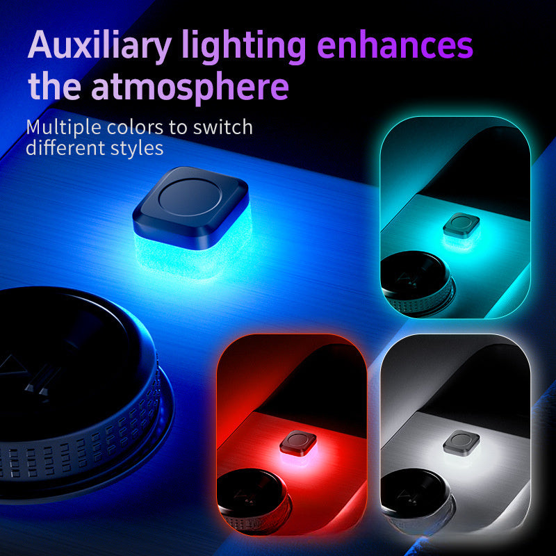 LED Ambient Light with USB, 4 Colors, for Indoor Decoration & Small Illumination, No Battery Required