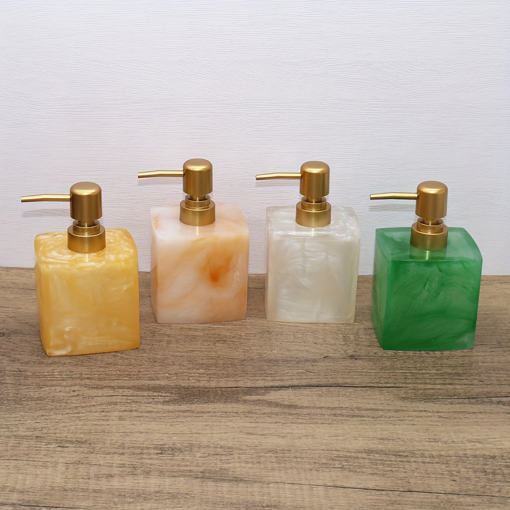 Hotel Bathroom Accessories - Hand Soap & Hand Cream Pump Bottles, Shower Gel & Shampoo Lotion Empty Refillable Bottles Set, Kitchen Soap Dish Soap Dispenser Bottles