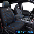 Leatherette Seat Covers for Ford F150, Fits 2015-2025 F150 Super Truck and 2017-2025 F250 F350 F450 Super Truck Cab Pickup