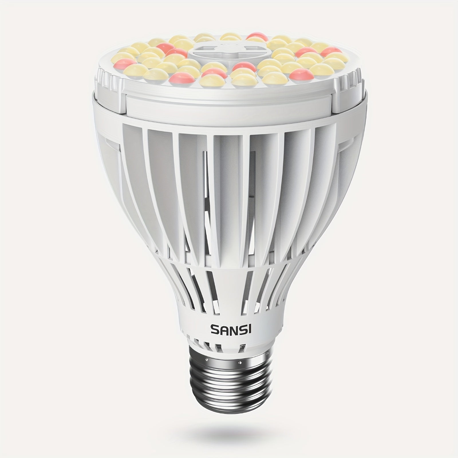 SANSI 30W 3000 Lumens LED Grow Light Bulb, PAR25 Full Spectrum with Optical Lens High PPFD, 5000K Daylight, 25,000 Hours Lifespan Indoor Plant Lighting