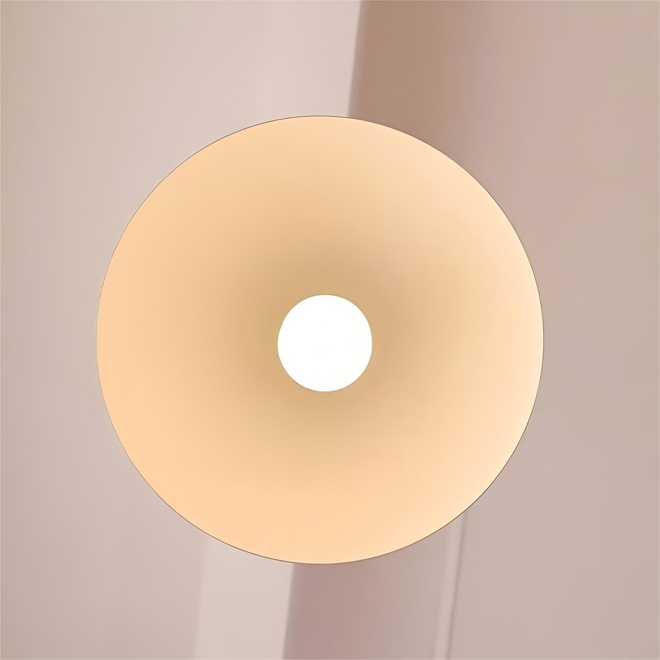 Modern minimalist multi-color semi-circular iron pendant light - suitable for living room, dining table, bar, beverage bar