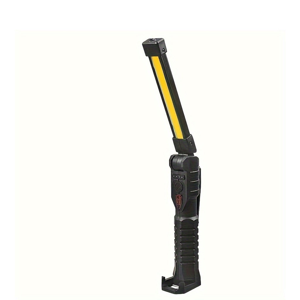 Foldable LED Emergency Floodlight, Portable Strong Magnetic COB Work Light, C-Type Rechargeable Flashlight, Ultra-Bright Light