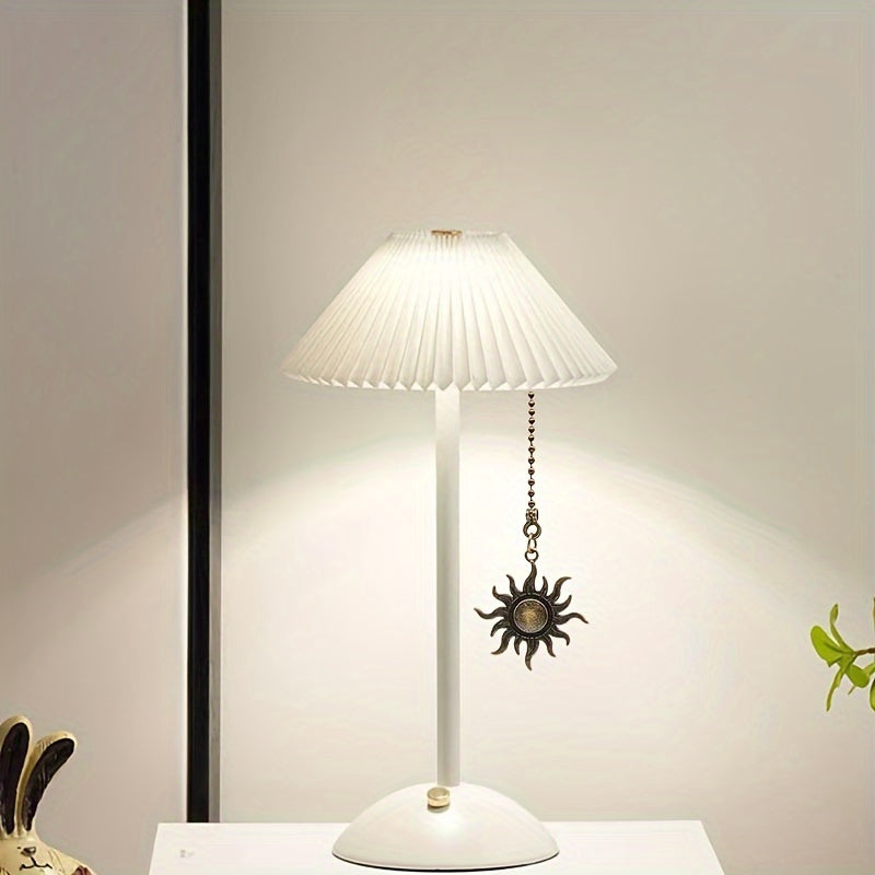 2-Piece Sun & Moon Themed Lighting Accessories: Ceiling Fan Downrod, Fan Light Pull Chain, Switch, Table Lamp Switch, Handle, Zipper Pull. No Electricity, No Battery, No Wireless Connection Required