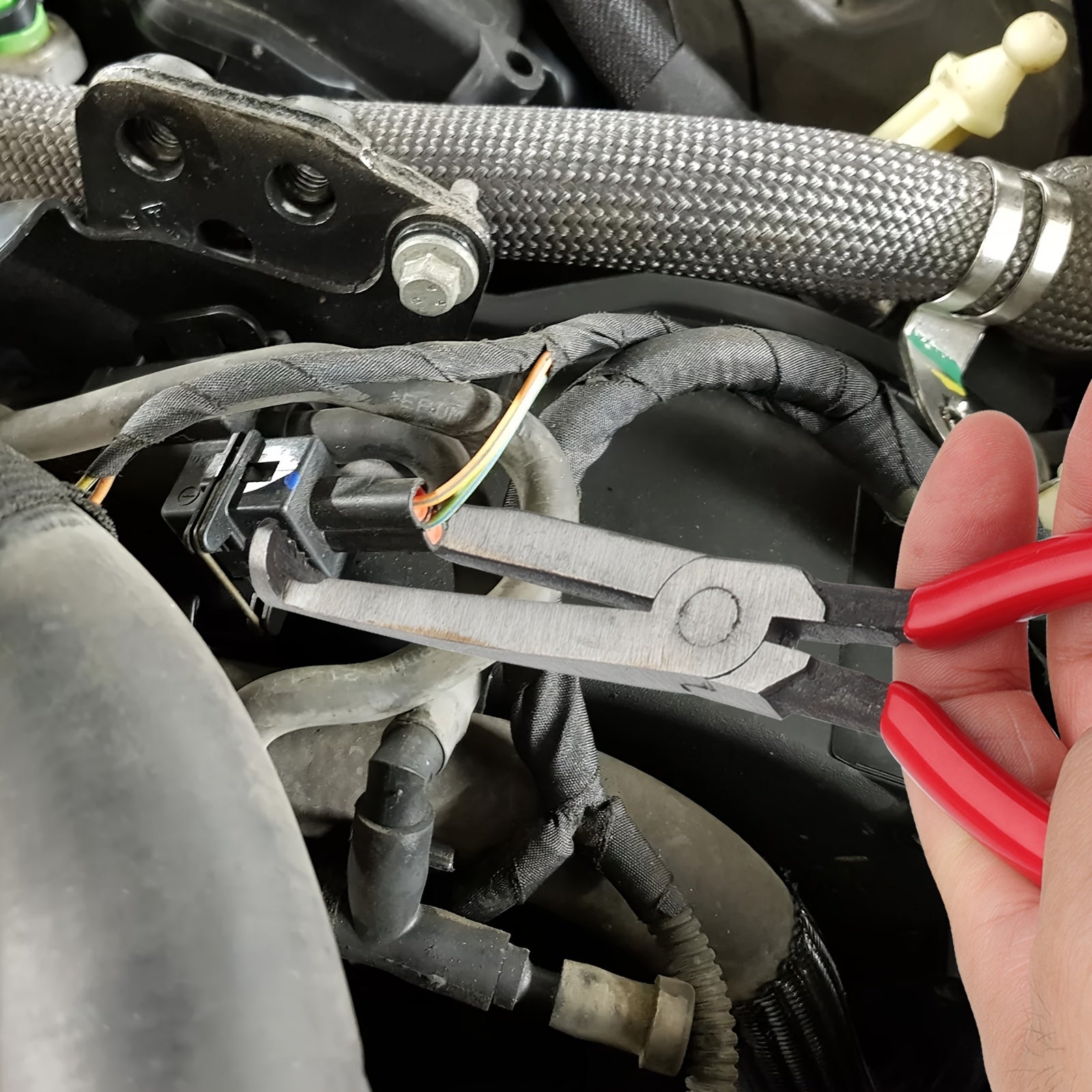 Electrical Disconnect Pliers & Connector Separator, Automotive Terminal Connector Removal Tool Set, Disconnect Tool, Electric Pliers for Quick Wire Disconnect, Plug Separator