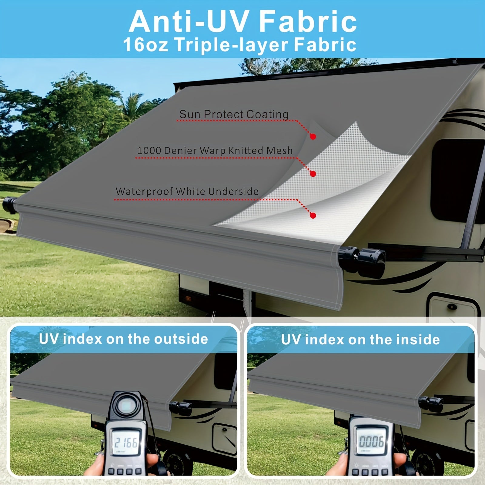 Solid Color Awning