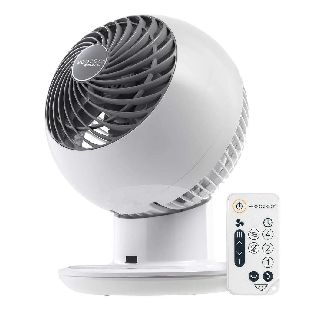 Woozoo 5-Speed Oscillating Air Circulator Fan with Remote Control