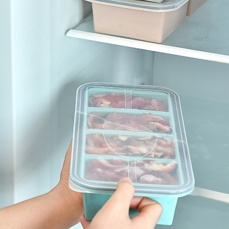 Compartment Food Storage Box, Microwavable & Freezable, Sealed Divided Lunch Box, Dishwasher Safe, Ideal for Meal Prep and Refrigerator Storage