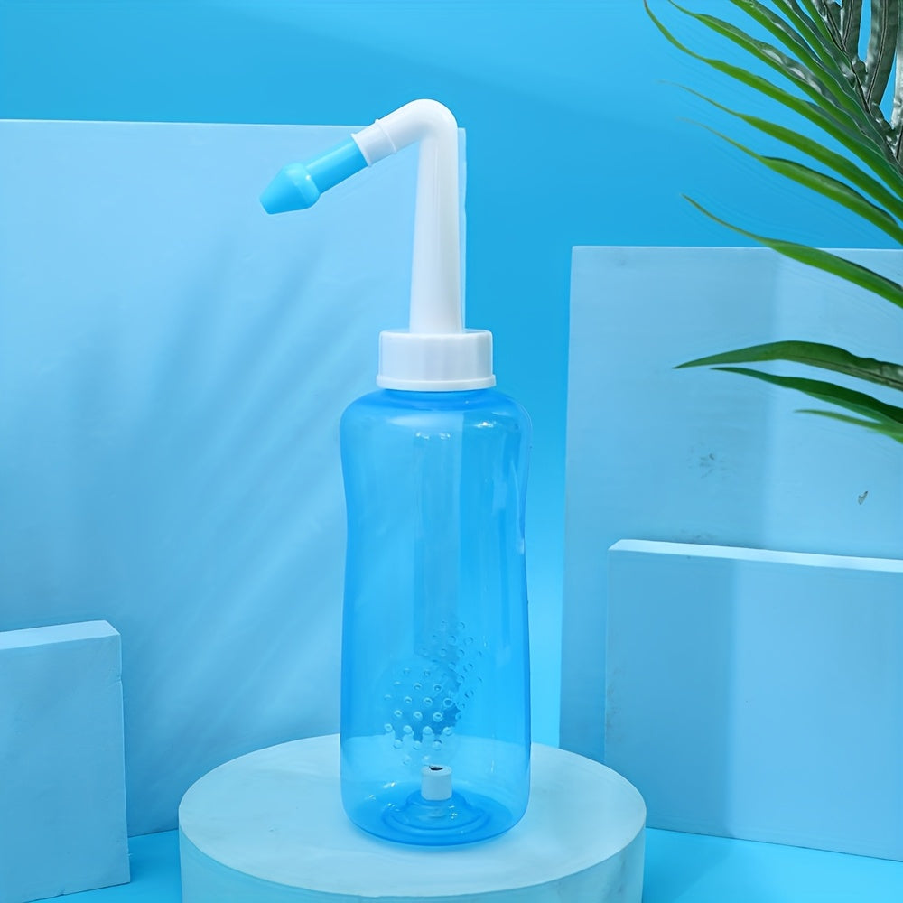 1pcs 手动的鼻部冲洗器 鼻腔清洗 清洁工具 洗鼻瓶子 10.14/16.91oz