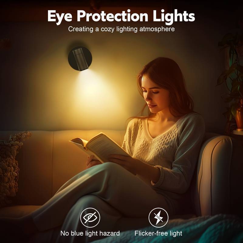 Wireless remote control indoor spotlight, dimmable plant and art wall lighting lamp, suitable for Mother‘s Day gift