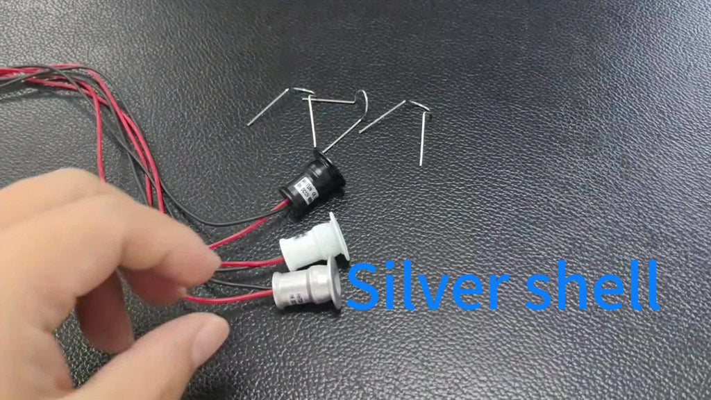 1W DC12V LED mini tube light, silver/black/white shell options, spotlight, cabinet light, display lighting, decorative lighting, 9-piece set