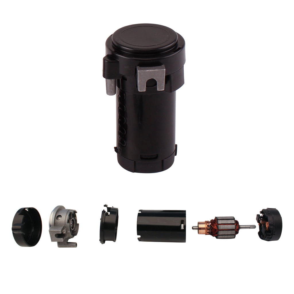 ALLREY 12V Air Horn Kit, Super Loud 18 Inch Single Horn Truck Horn, Train Horn with Compressor, Fits Any 12V Vehicle, Silver Black Button