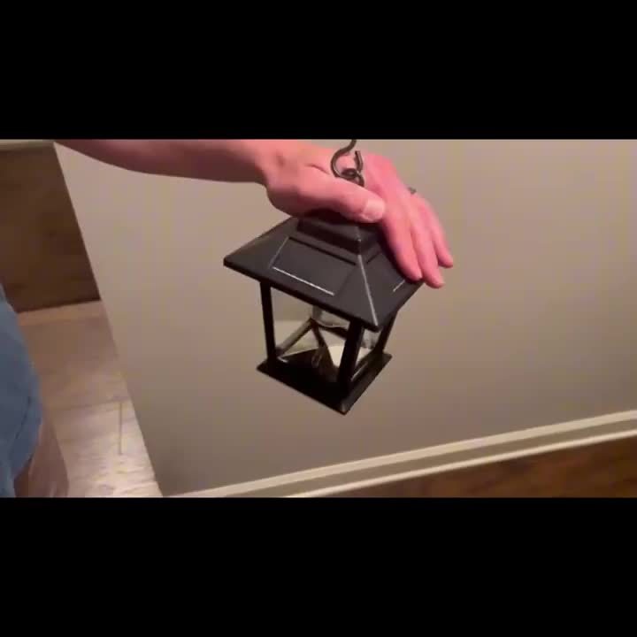 2 Pack Solar Wall Light Set, Designed for Outdoor Use, Equipped with 4 Solar Panels, LED Light Runs from Dusk to Dawn, Rustproof and Waterproof, Hooks Included