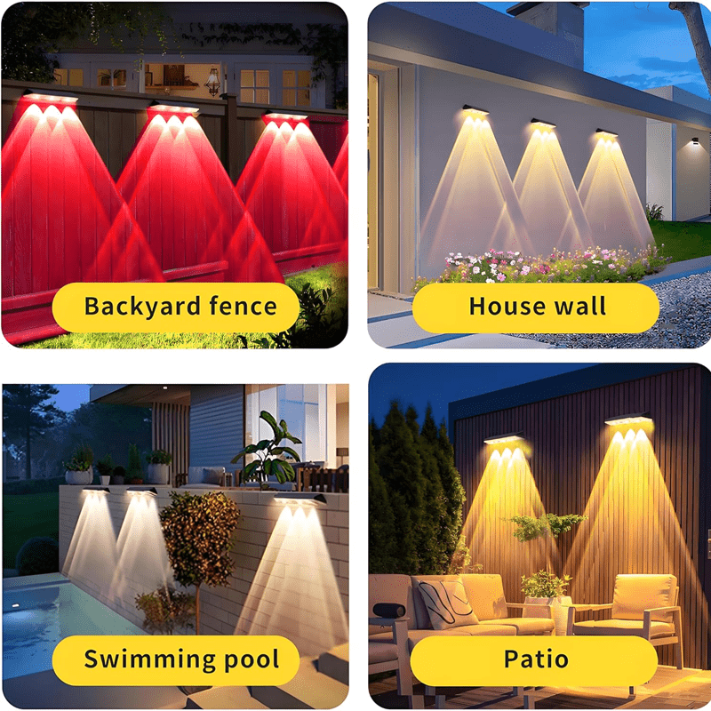 3-Color Temperature Wireless LED Spotlight, Motion Sensor Wall Light, USB Rechargeable Automatic On/Off, Adjustable Warm/Cool White Light, Suitable for Hallway, Bedroom and High-End Home Ambient Lighting
