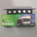 New Solar Wall Light, Outdoor Wall Washer Light, Courtyard Villa Exterior Wall, Balcony, Fence, Up and Down Wall Light, Hallway Decoration, LED 10-Light Wall Light