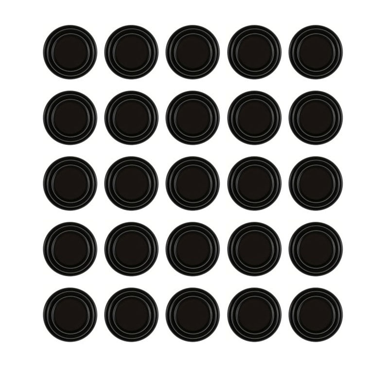 25-Pack Door Shock Absorber Pads, Bumper Cushions & Anti-Collision Pads – Provides Shock Absorption, Scratch & Impact Protection for Car Doors & Hood, Noise Reduction Bumper Cushions, Prevents Sudden Door Slamming