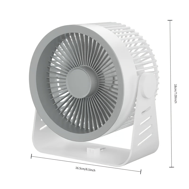 Stay Cool & Comfortable Anytime, Anywhere: 2026 Portable USB Air Circulation Fan, Ultra-Quiet, Strong Wind, Desktop & Wall-Mount Dual Use