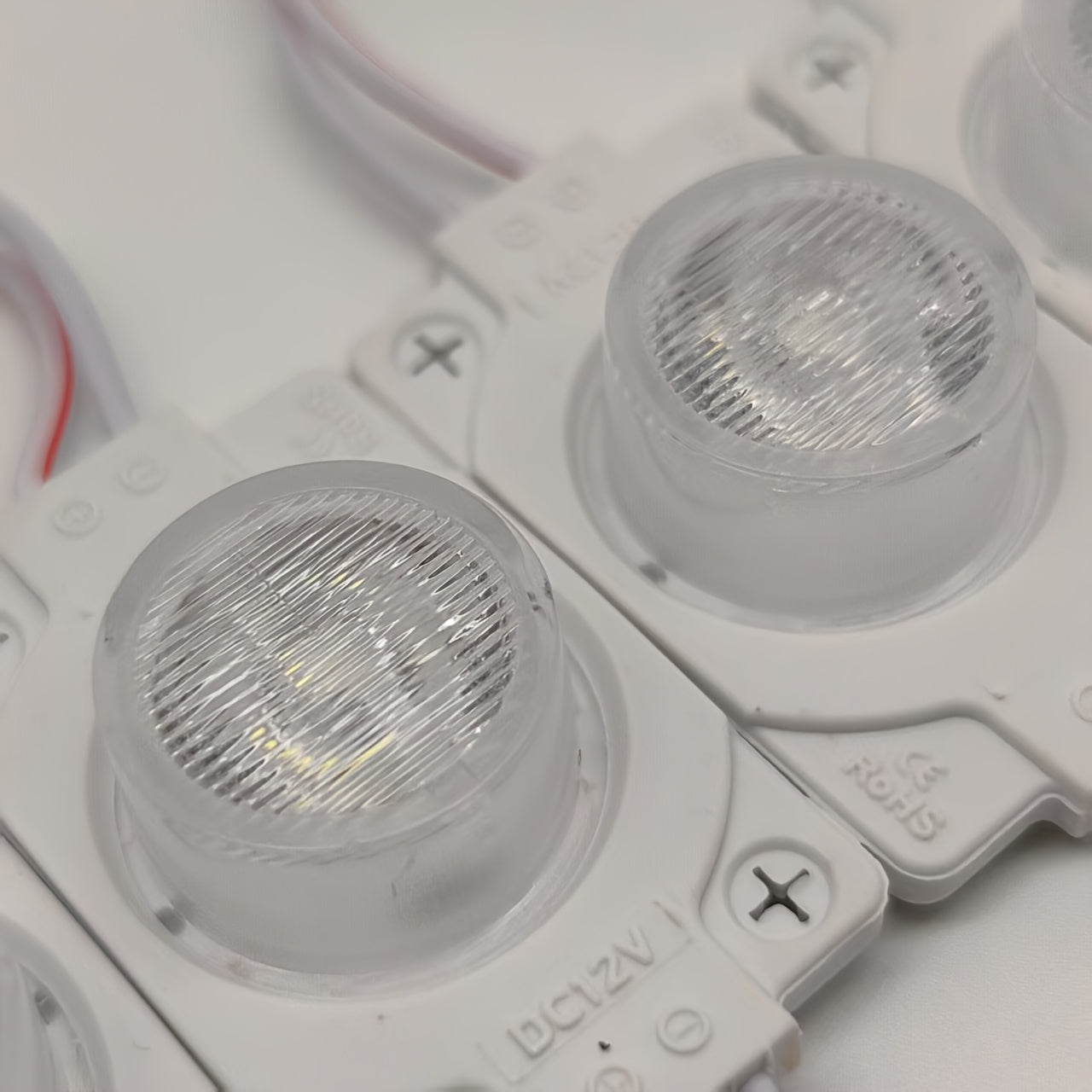 20 Pieces LED Module Light - Street & Area Lighting - Energy Saving LED Decorative Light, Perfect for Garden Parties, Hotels, Cafes, Catering, Event Hosting, Adhesive Tape Included - Versatile DC 12V Module Light