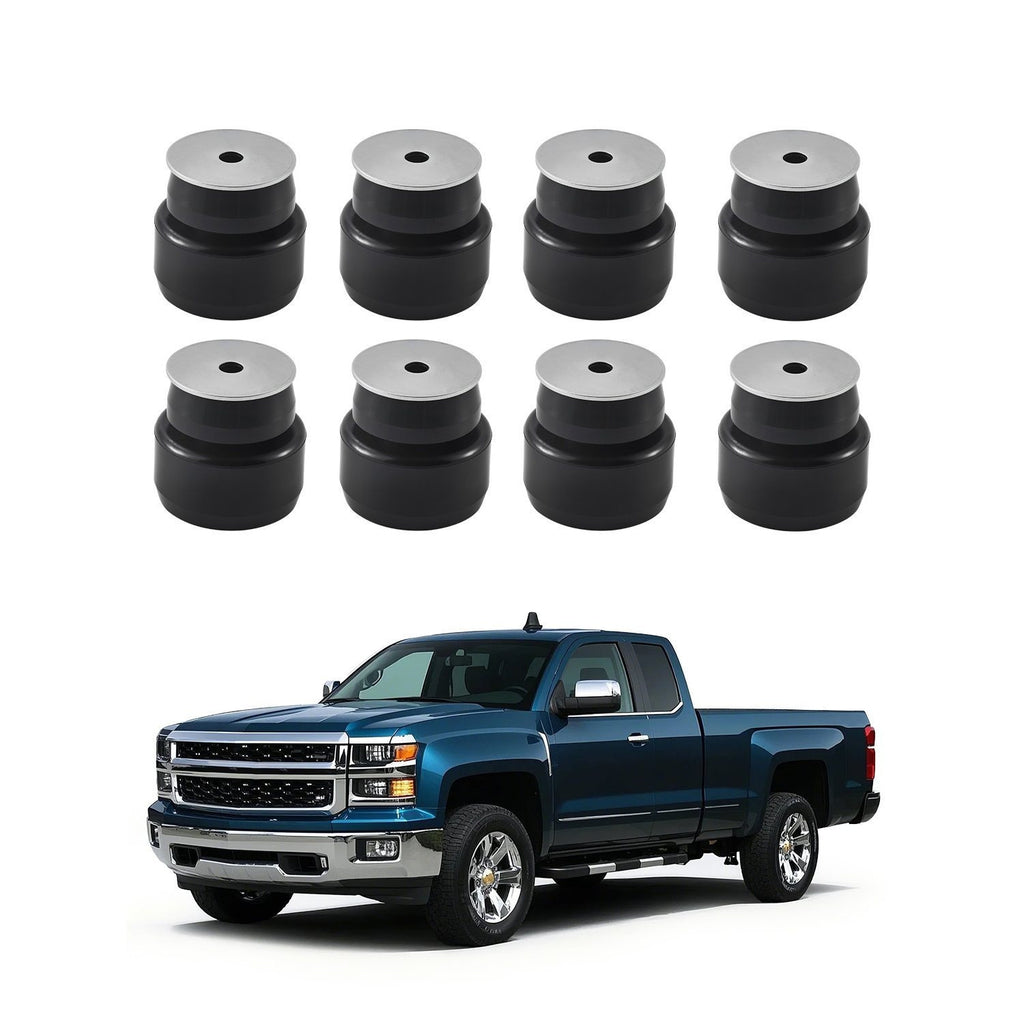 VEVOR Body Mount Bushing Kit, Compatible with 1999-2014 Chevrolet Silverado and Sierra 1500/2500, 24 Piece Set