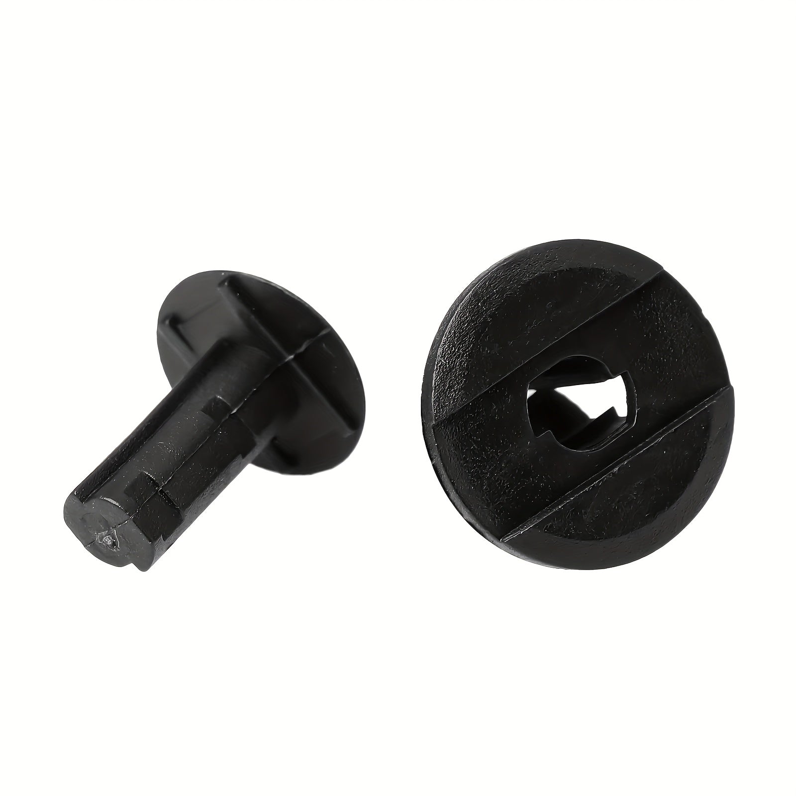200PCS 8mm Plastic Push Rivet Fasteners, Bumper Pin Auto Clips Plastic Fastener Kit, Common Size Auto Push Rivets, Universal Plastic Panel Clips, Assorted Body Plastic Push Pins