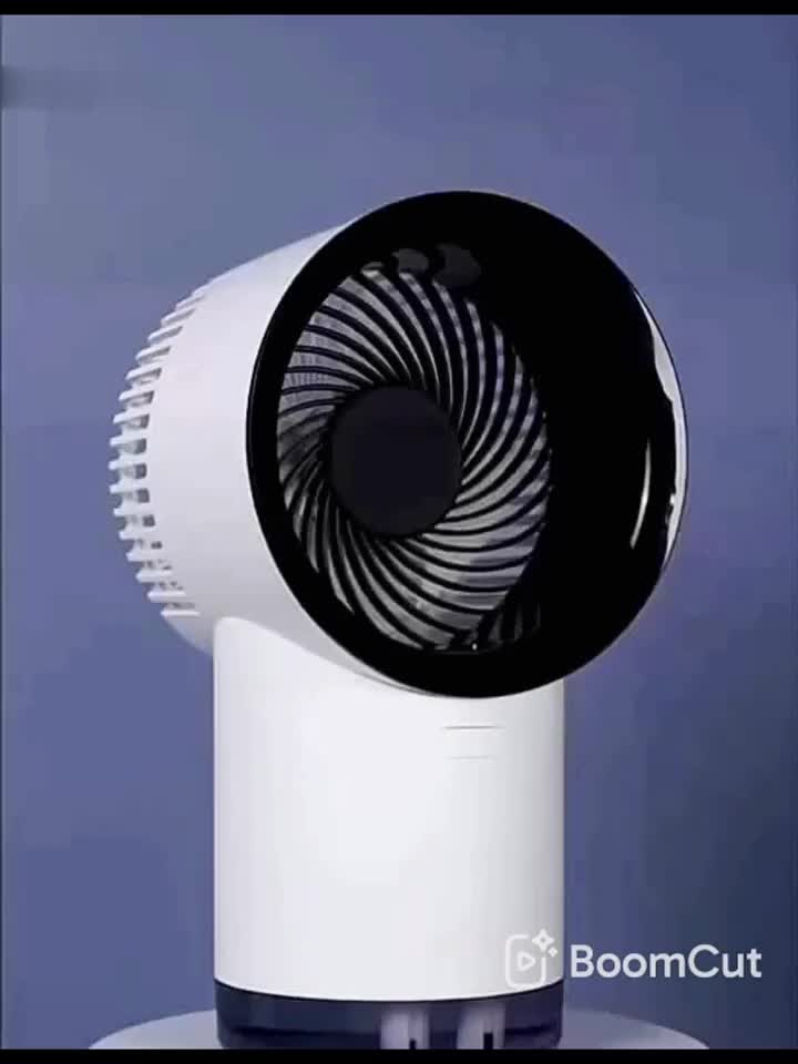 Fast Cooling Portable Water-Cooled Air Conditioner, Desktop Atomizing Humidifier & Refrigeration Fan, Rechargeable High-Speed Quiet Operation, 3-Speed Adjustable Wind, Perfect for Office Dorm Bedroom Outdoor Travel
