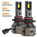 2Pcs H11 H4 H7 H1 Super Bright Car LED Headlight Bulbs Canbus LED Car Headlights 30000LM Mini Car LED Light Extra Large LED Chips Ultra Durable