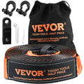 VEVOR Off-Road Recovery Kit, 3in x 30ft, Heavy Duty Winch Recovery Kit with 30,000lb Tow Rope, 44,092lb D-Ring Shackle, Receiver and Storage Bag, for ATV, Jeep, Off-Road Vehicle, Truck