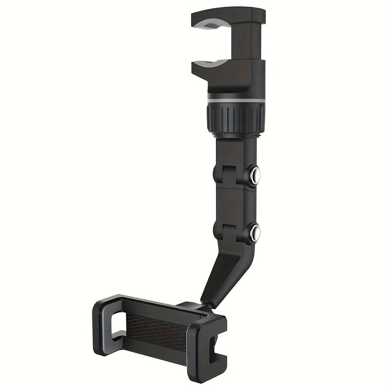 360° Rotating Adjustable Phone Holder – Car Mount & Guitar Stand, L-Shaped Design with Secure Grip, Durable Plastic Construction for Hands-Free Viewing & Music Playback, Car Accessory, Stylish Look, Sturdy Build
