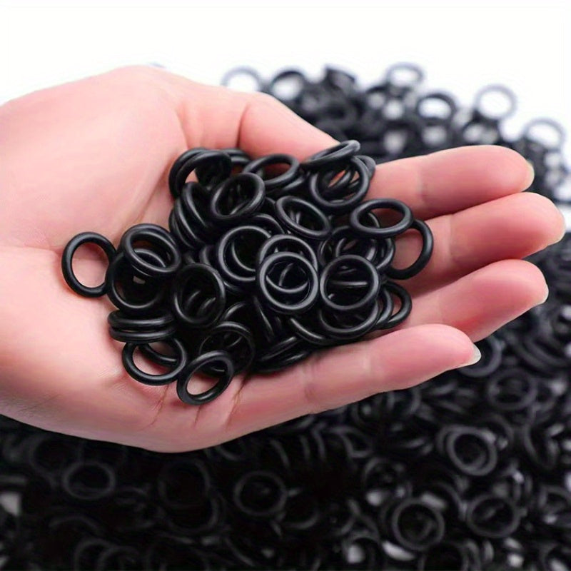 225-Piece O-Ring Assortment Set – Sealing Washers in 18 Sizes, Nitrile Rubber Round Gaskets, Elastic Oil-Resistant Seals for Professional Plumbing Repair
