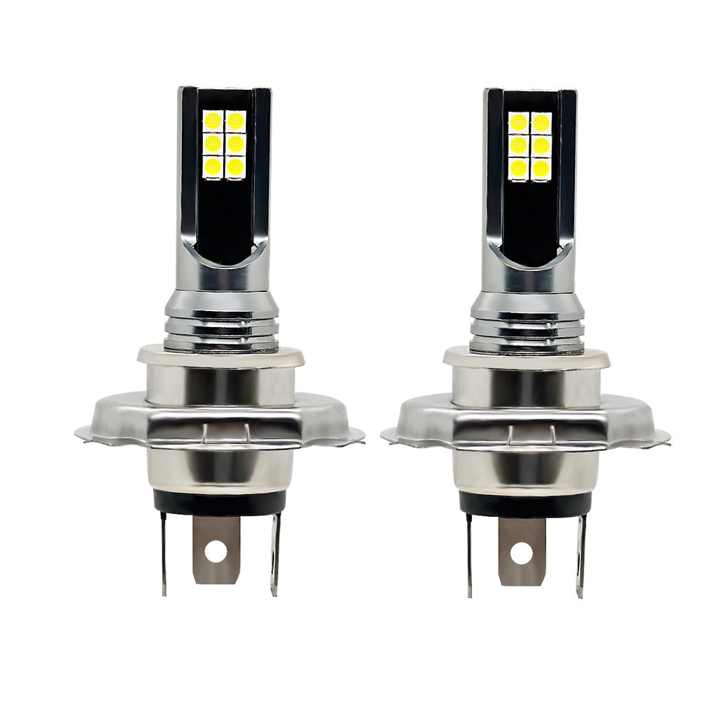 2PCS H4 9003 LED Headlight Bulbs Car and Truck Parts High/Low Dual Beam Kit 8000K Blue