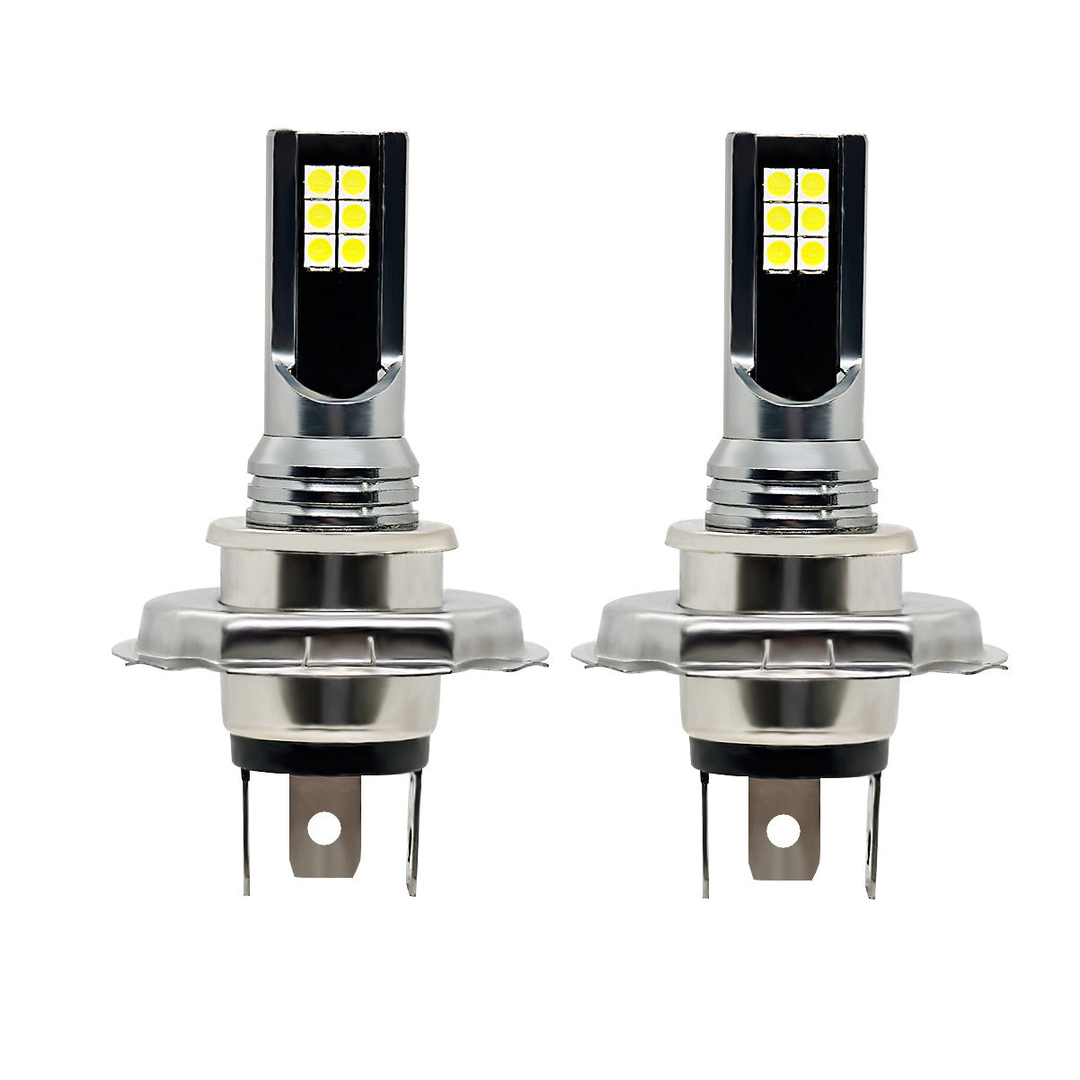 2PCS H4 9003 LED Headlight Bulbs Car and Truck Parts High/Low Dual Beam Kit 8000K Blue