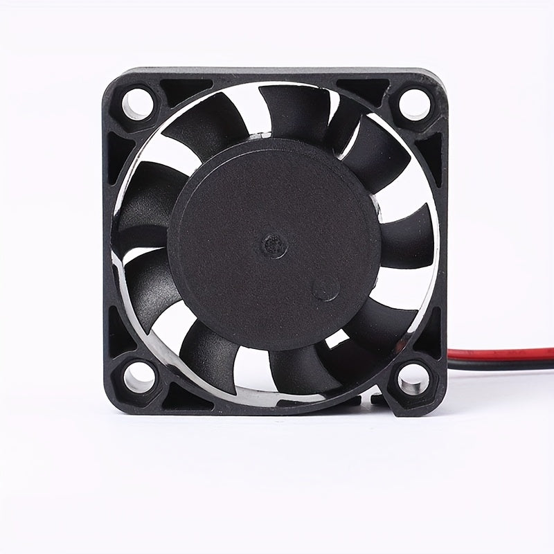 40mm Moisture-Proof 2-Pack 12V DC 4010 High Airflow Radiator 2-Wire 2-Pin Brushless DC Cooling Fan