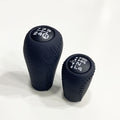 Silicone Shift Knob Cover, Black Leather, Compatible with Land Cruiser 70 Series LC70 LC76 LC79, Durable Vehicle Accessory, Shift Knob Cover, Land Cruiser Specific Shift Knob Cover