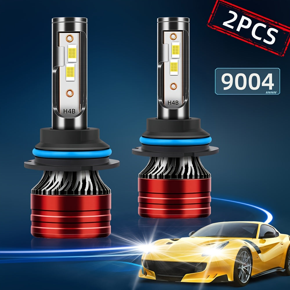 2Pcs 270W LED Headlight Bulbs - High/Low Beam, 6500K White, Plug-and-Play, Enhanced Visibility and Safety, Fits Most Vehicles