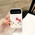 Hello Kitty Power Bank, Kuromi Power Bank 20000mAh Mini Cute Fast Charging Multifunctional, Built-in 4 Cables, Small Size Large Capacity, Kuromi Rechargeable Portable Mobile Phone Charger, Ultra-bright LED Lights, Suitable for IPhone/Android