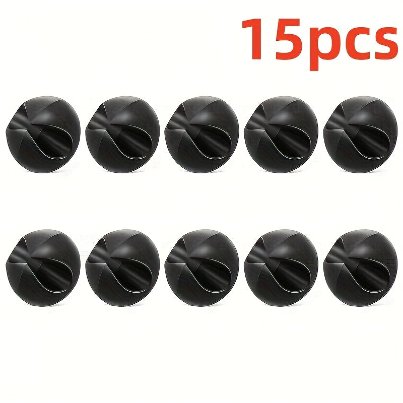15-Piece Car Dashboard Cable Clip Set – Designed as Clips for Organizing Phone Charging Cables and Headphone Wires, Interior Accessory Organizer
