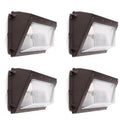 30/45/63 Watt LED Wall Light Pack, 3 Color Temperature Outdoor LED Wall Light Pack, AC Voltage 100-347V, 8190 Lumen Waterproof Outdoor Light, Suitable for Garage, Warehouse, Garden (1/2/4-Pack)