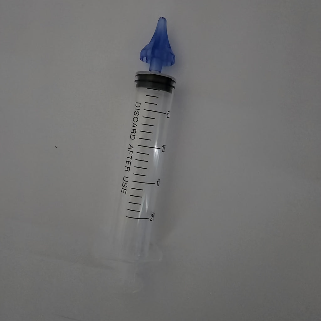 清洁耳垢套装，配有带替换喷嘴的冲洗工具，有效去除耳垢