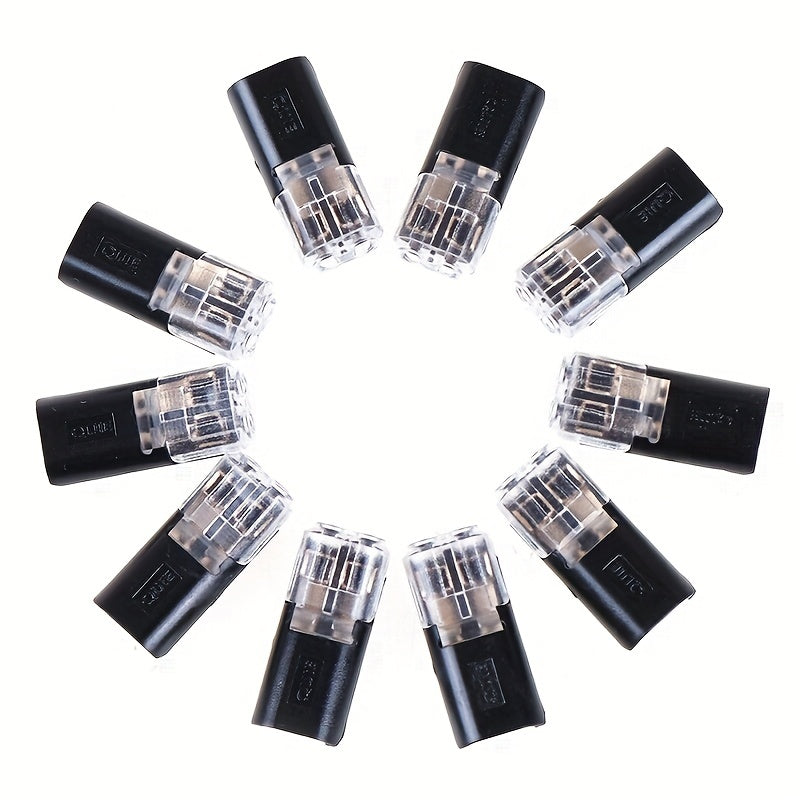20-Piece H-Type Connector, Solderless Quick Splice Wire Terminals, 2-Wire Butt Connector