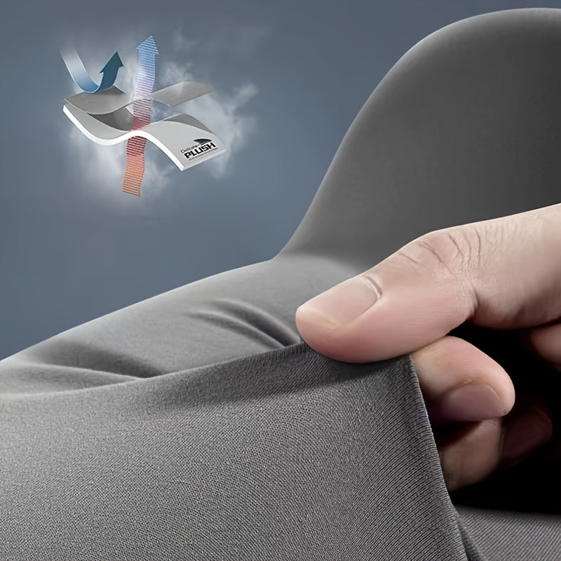 Car Headrest & Lumbar Support Slow Rebound Memory Foam Neck Pillow Lumbar Support, All-Season Universal Breathable Non-Deformable Car Pillow