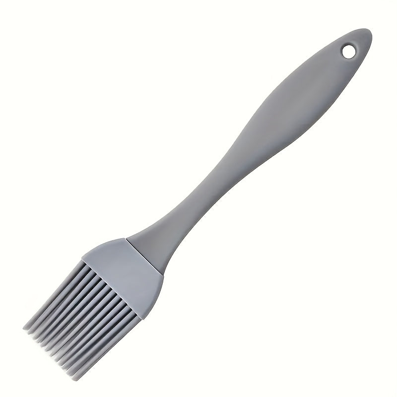 1PC Silicone Brush, Household Basting Brush, Outdoor BBQ Brush, Kitchen Baking Accessory, Cream Pastry Brush, Essential Kitchen Gadget.