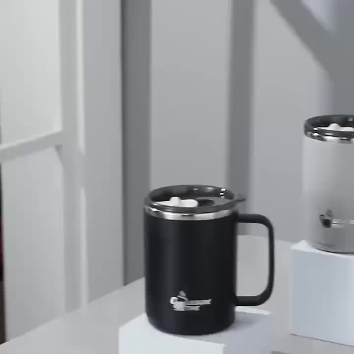 304 Stainless Steel Double Wall Mug, Insulated Coffee Milk Tea Cup, Japanese Style Creative Water Cup, Ideal Gift for Outdoor Adventures, Perfect Present for Ladies