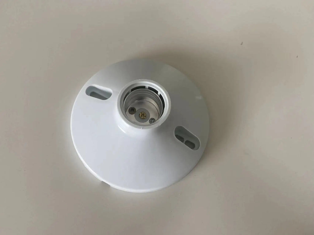 B2B US Standard Lamp Holder Screw Socket, ABS Lighting Accessories, Durable Lamp Socket