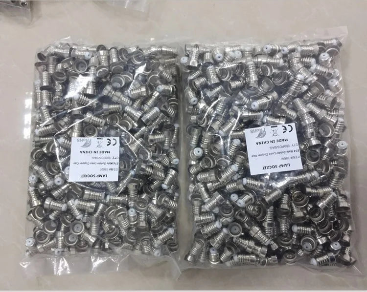 b2b E14 lamp cap low-solder high-quality screw E14 lampholder