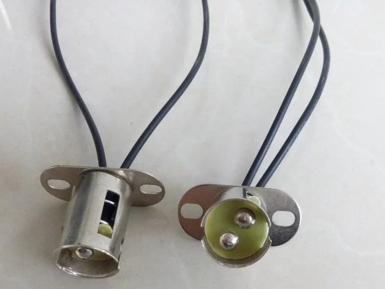 b2b Hot sale B15D flat foot lampholder base lamp socket