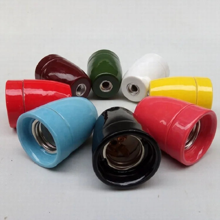 b2b Hot sale E27 ceramic lampholder industrial retro antique vintage Edison screw bulb lamp socket