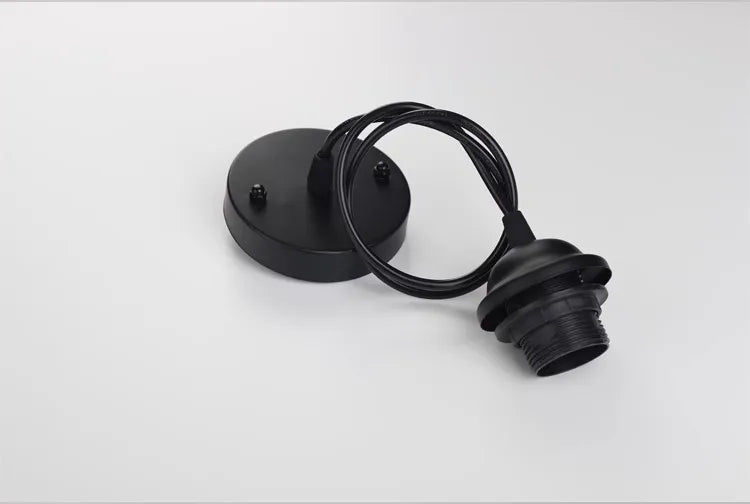 b2b high-quality E27 lamp holder large screw base exposed mounting lamp holder lampshade fixing LED bulb lighting accessories